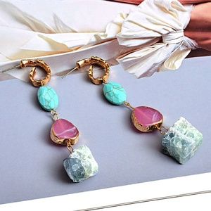 Natural Stone Earrings